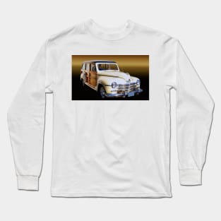 1949 Plymouth Woodie Wagon Long Sleeve T-Shirt